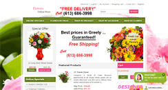Desktop Screenshot of kenner-flowers.com